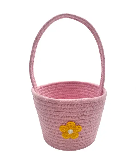 Geflochtenes Osterkörbchen