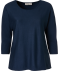 Pullover mit Rundhals dunkelblau