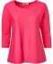 Pullover mit Rundhals pink