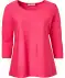 Pullover mit Rundhals pink