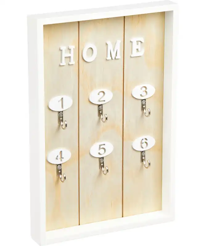 Schlüsselbrett mit Schriftzug