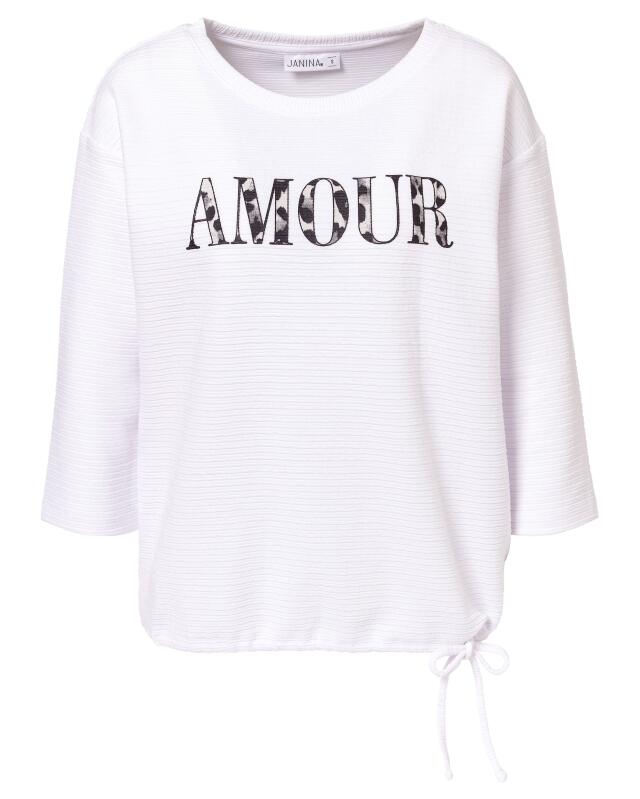T-shirt texturé femme, blanc (KiK Strukturiertes Shirt (weiß)) — KiK, produit allemand authentique au Maroc