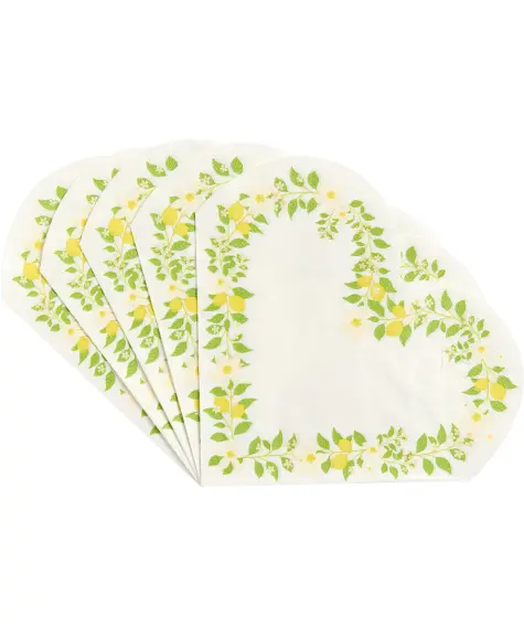 Herzförmige Servietten