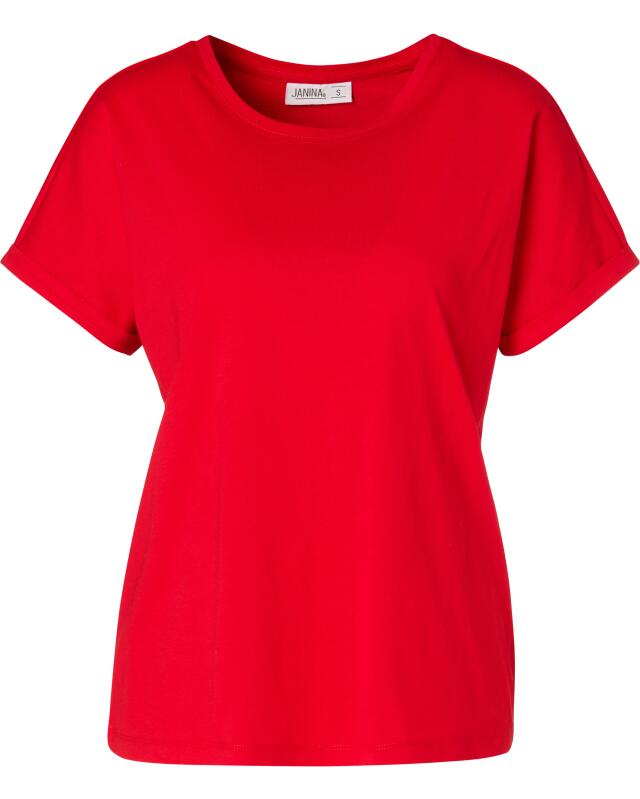 تيشيرت من القطن للنساء، أحمر (KiK T-Shirt aus Baumwolle (rot)) — KiK, منتج ألماني أصلي في المغرب