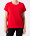Bavlněné tričko červená