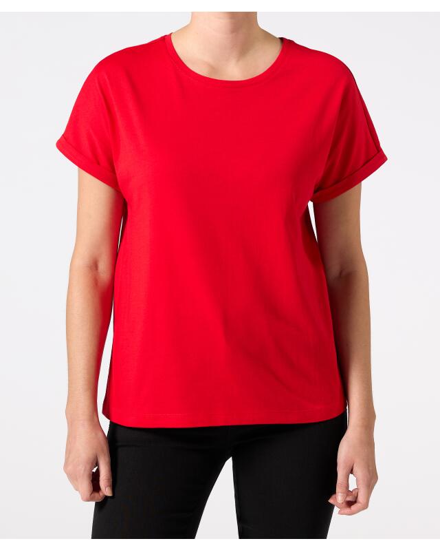 تيشيرت من القطن للنساء، أحمر (KiK T-Shirt aus Baumwolle (rot)) — KiK, منتج ألماني أصلي في المغرب