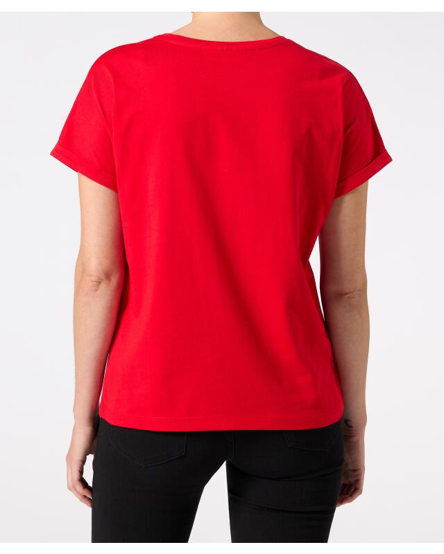 تيشيرت من القطن للنساء، أحمر (KiK T-Shirt aus Baumwolle (rot)) — KiK, منتج ألماني أصلي في المغرب