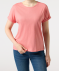Bavlněné tričko světle růžová