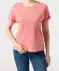 Bavlněné tričko světle růžová