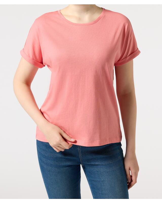تيشيرت من القطن للنساء، وردي فاتح (KiK T-Shirt aus Baumwolle (hellrosa)) — KiK, منتج ألماني أصلي في المغرب