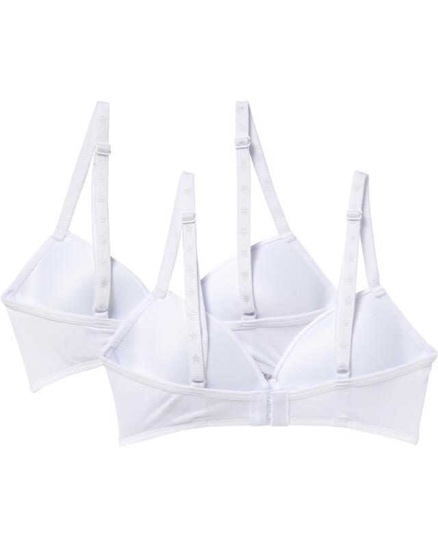 Soutien-gorge rembourré fille, blanc (KiK Gepolsterter BH (weiß)) — KiK, produit allemand authentique au Maroc