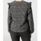 Blouse met ruches