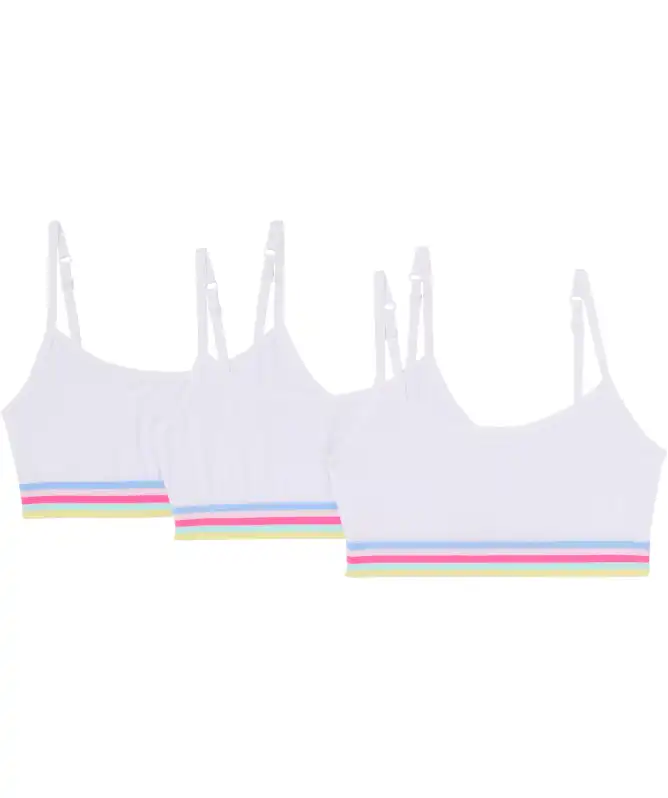 Bustier met kleurrijk onderbustelastiek