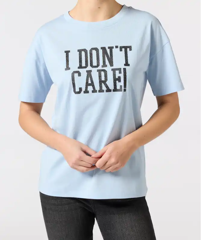 T-Shirt mit Schriftzug