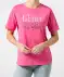 T-shirt met belettering pink