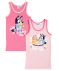 Bluey Unterhemden pink