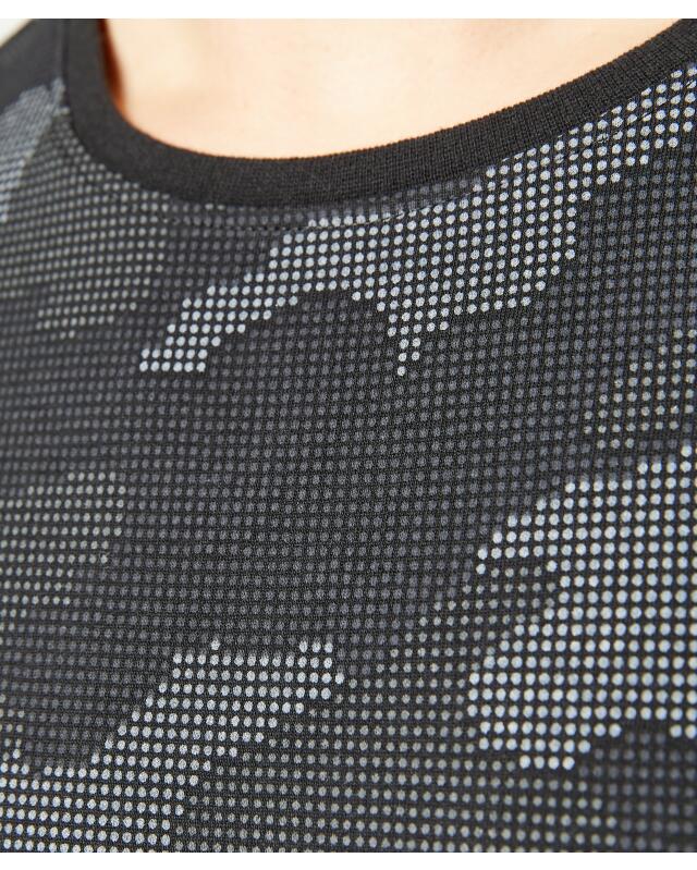 T-shirt imprimé camouflage homme, noir (KiK T-Shirt mit Camouflagedruck (schwarz)) — KiK, produit allemand authentique au Maroc
