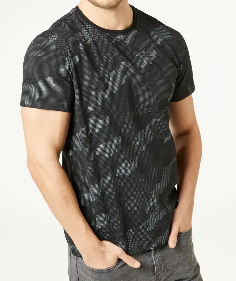 T-Shirt mit Camouflagedruck