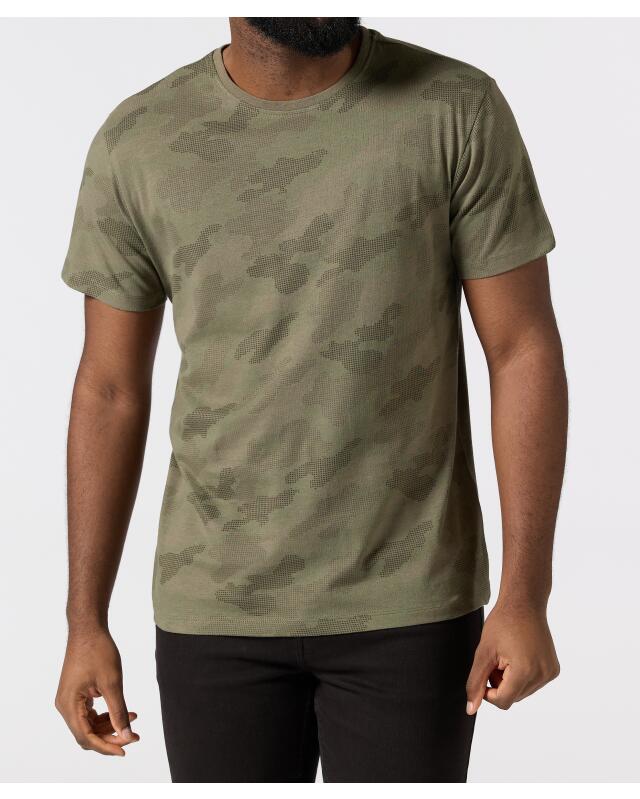 تيشيرت بطبعة التمويه للرجال، كاكي (KiK T-Shirt mit Camouflagedruck (Khaki)) — KiK, منتج ألماني أصلي في المغرب