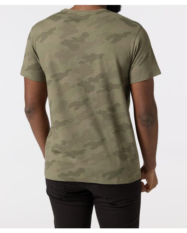 تيشيرت بطبعة التمويه للرجال، كاكي (KiK T-Shirt mit Camouflagedruck (Khaki)) — KiK, منتج ألماني أصلي في المغرب