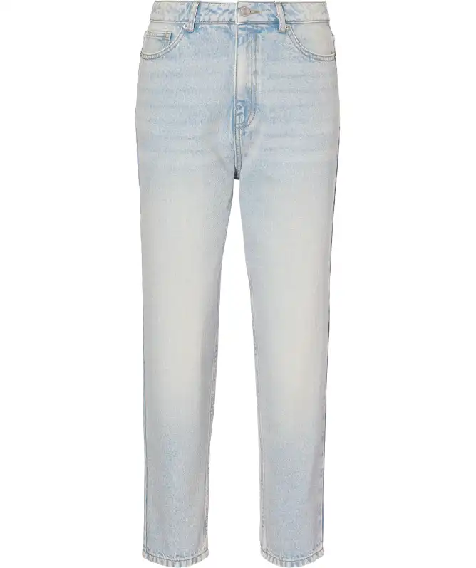 Mom jeans met wassing