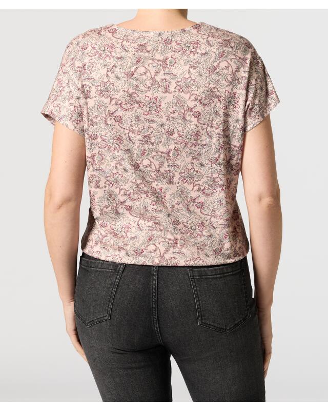 Blouse-style T-shirt for women, pink (KiK Blusenshirt (rosa)) — KiK, authentic German product in Morocco