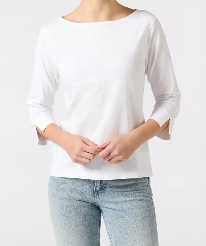 Shirt met 3/4 mouwen