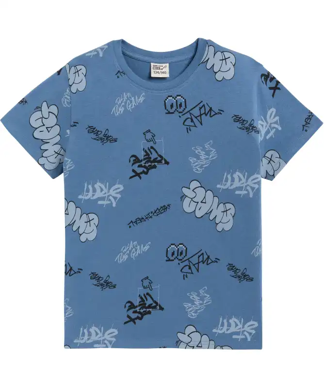 T-Shirt mit Schriftzügen