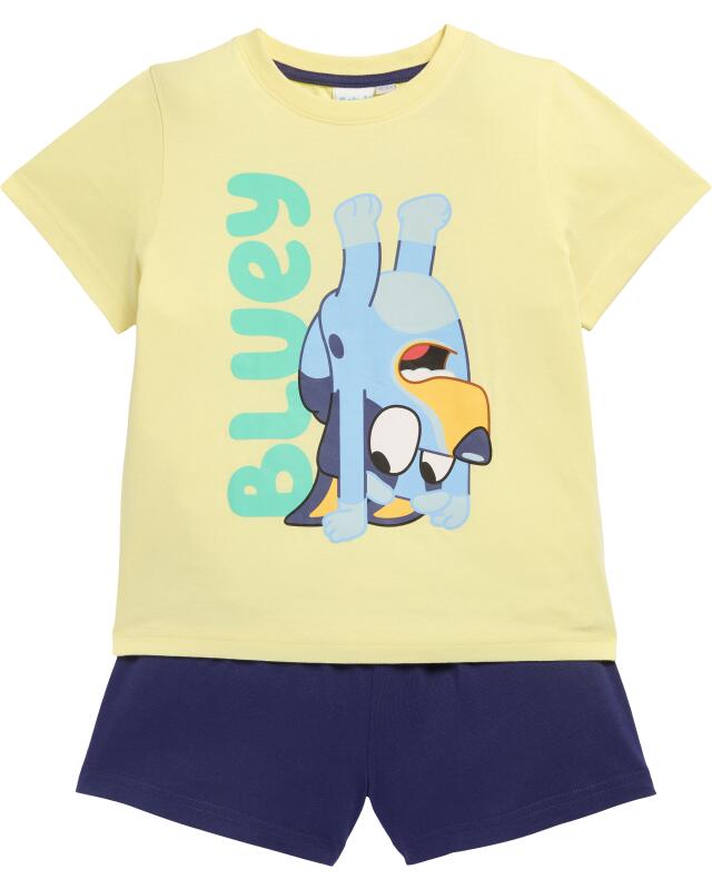 Short pyjamas for boys, navy (KiK Kurzer Pyjama (dunkelblau)) — KiK, authentic German product in Morocco
