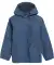 Windafstotend softshell jas blauw