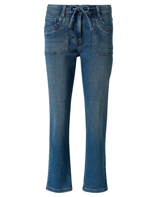 Jean longueur 7/8 femme, bleu jean (KiK Jeans in 7/8-Länge (jeansblau)) — KiK, produit allemand authentique au Maroc