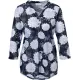 Bluse mit Blumen
