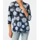 Bluse mit Blumen