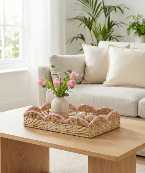 Dekotablett Frühling