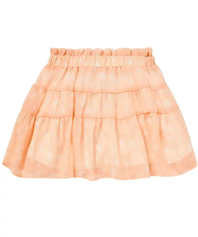 Rok met lagen en glittergaren