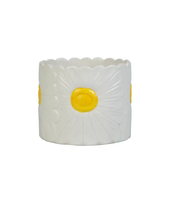 Keramikvase Frühling