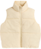 Gevoerde bodywarmer offwhite