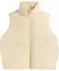 Gevoerde bodywarmer offwhite