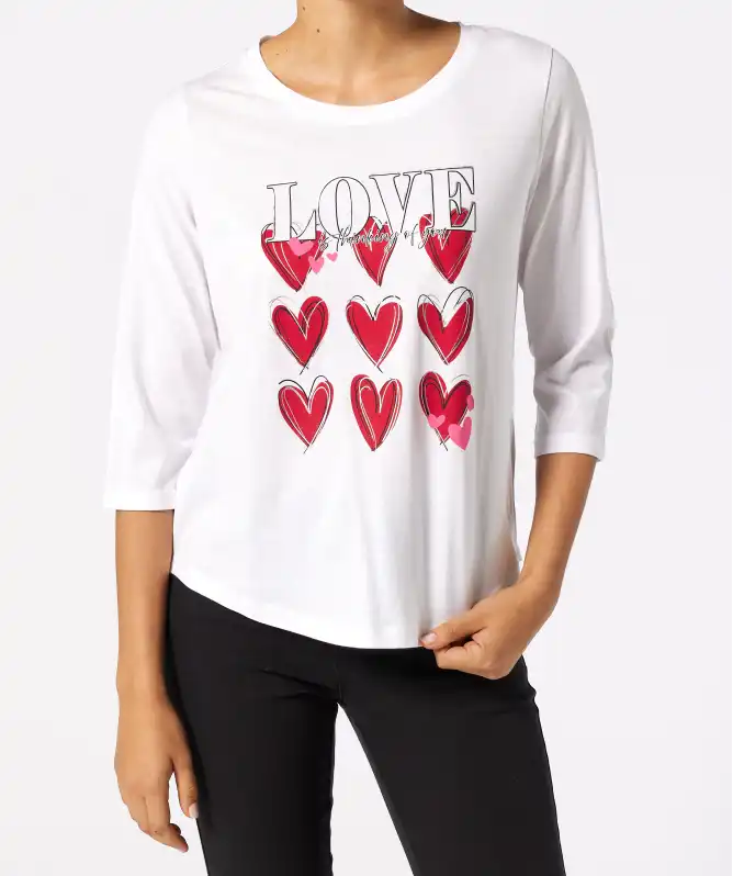 Shirt mit Frontprint