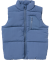 Kinder vest gewatteerd  in blauw blauw