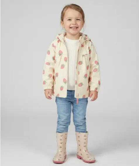 Softshelljacke Erdbeeren