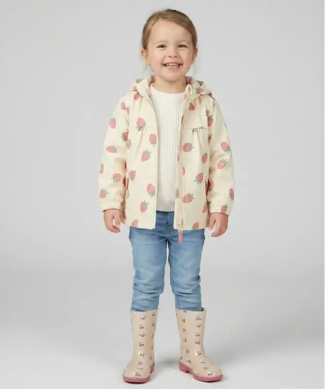 Softshelljacke Erdbeeren