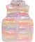 Regenboog bodywarmer regenboogkleuren