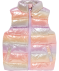Regenboog bodywarmer regenboogkleuren