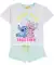 Stitch Pyjama hellblau
