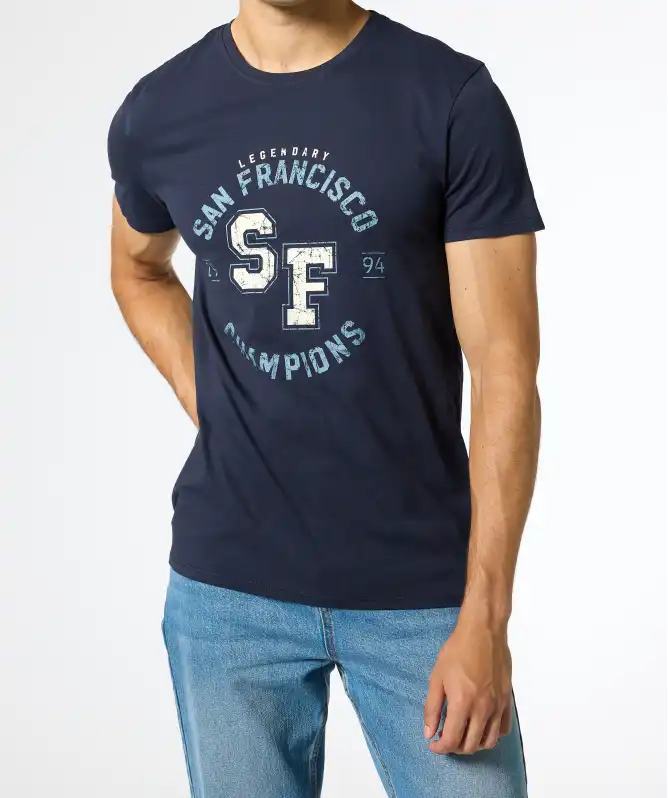 T-Shirt mit Schriftzug