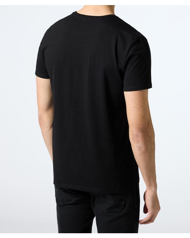 تيشيرت بنقشة دراجة نارية للرجال، أسود (KiK T-Shirt Motorrad (schwarz)) — KiK, منتج ألماني أصلي في المغرب