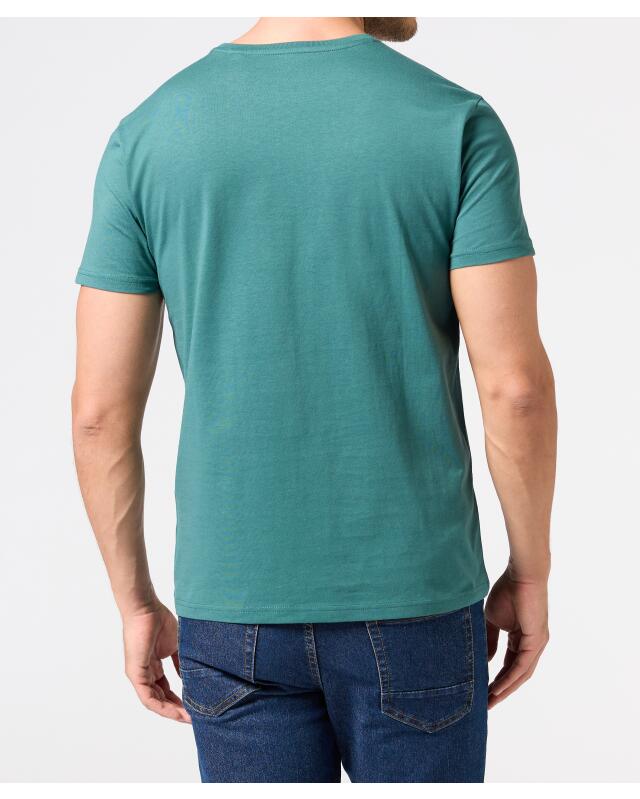 تيشيرت بنقشة دراجة نارية للرجال، أخضر صنوبري (KiK T-Shirt Motorrad (tanne)) — KiK, منتج ألماني أصلي في المغرب