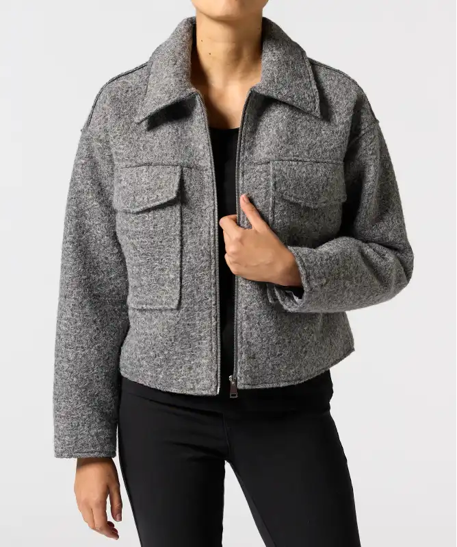 Bunda vlněný vzhled