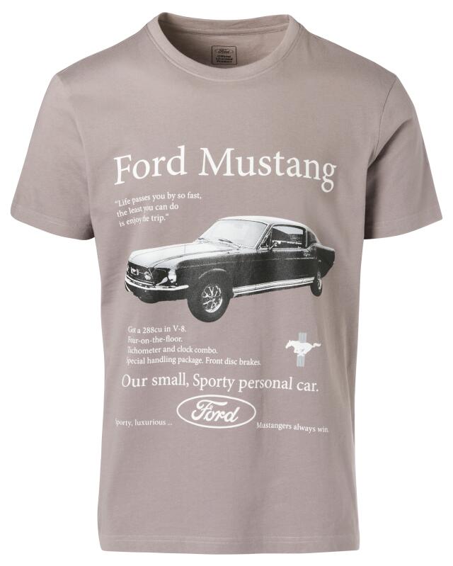 T-shirt Ford homme, gris (KiK Ford T-Shirt (grau)) — KiK, produit allemand authentique au Maroc